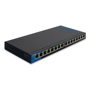 Belkin TB7255 Switch,16 Port,poe,bk