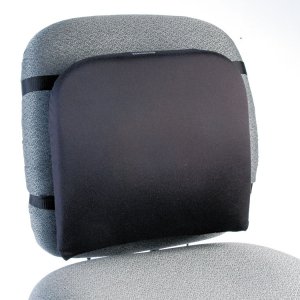 Acco 82025 Kensington Memory Foam Backrests - Black