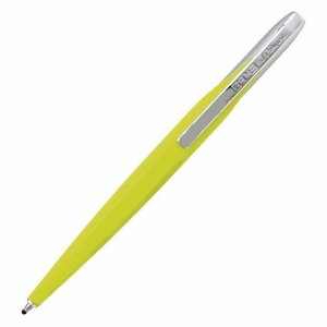 St 444107 S.t. Dupont Jet 8 Sunny Resin Yellow W Chrome Trim Ballpoint