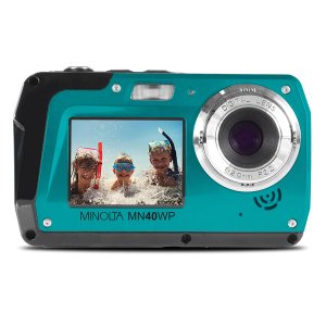 Konica MN40WP-BL Waterprf Digital Cam Blu