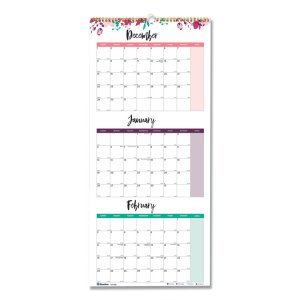 Rediform C171129 Calendar,3-month,wall