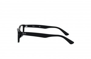 Ray RB5296D-2000 Ray-ban Rb5296d-2000 Gloss Black Rectangle Acetate Op