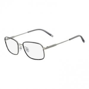 Calvin CK-5456-037 Ck-5456-037 Grey Havana Rectangular Metal Men's Eye