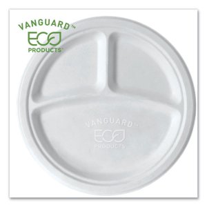 Eco-products,inc. EP-P016NFA Plate,6 Sugarcane,wh