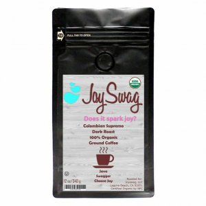 Coffee JS-CS1LGBLK_12oz Joyswag Colombian Supremo Direct Trade Micro-r