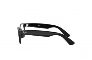 Ray RB5184F-2000 Ray-ban Rb5184f-2000 Gloss Black Square Optical 52mm 