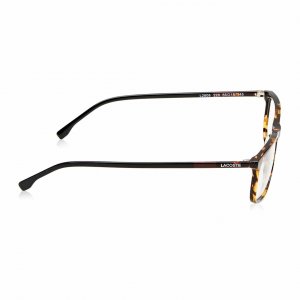 Lacoste L2808-220 L2808-220 Red Havana Rectangular Men's Acetate Eyegl