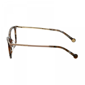 Carolina VHE094K-0323 Vhe094k-0323 Women's Brown  Gold Square Acetate 