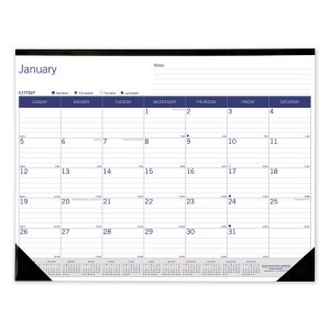 Rediform C177227 Calendar,desk,mnthly