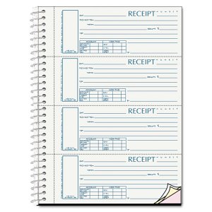 Rediform S16444WCL Book,recpt,money,2-34x7