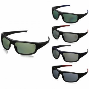 Tag 669221304641503 Men's Racer 2 9221 Sport Wrap Around 64mm Polarize