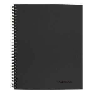 Mead 06074 Notebook,8x5 20,bk