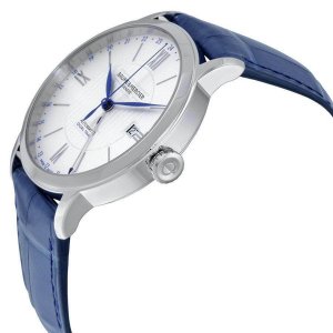 Baume 10272 Baume  Mercier  Classima Core White Dial Men's Blue Alliga