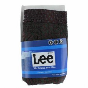 Lee Lee_Boxer Modern Cotton Blend Men's Small Boxer Underwear - 2 Pack