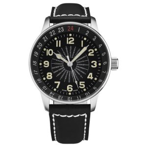 Brav P554WT-A1 Zeno P554wt-a1 Men's 'pilot' X-large World Timer Limite