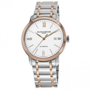 Baume 10314 Baume  Mercier Classima Rose Gold  Stainless Steel Silver 