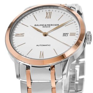 Baume 10314 Baume  Mercier Classima Rose Gold  Stainless Steel Silver 