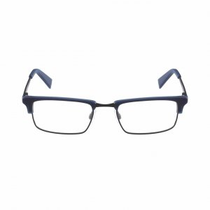 Nautica N8123-325 N8123-325 Matte Navy Rectangular Men's Acetate Eyegl