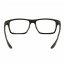 Nike 7112-010 7112-010 Black Square Unisex Plastic Eyeglasses