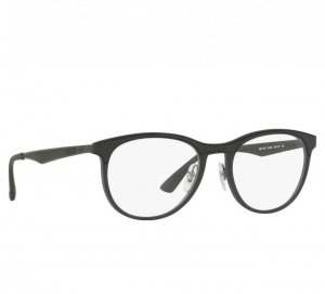 Ray RB7116-5196 Ray-ban Rb7116-5196 Black Round Men's Nylon Eyeglasses