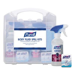 Gojo 3841-02-RFL Kit,purell,spill Refl,clr