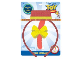 Bulk BB905 Toy Story 4 Jessie Headband With Hat And Hair Braid