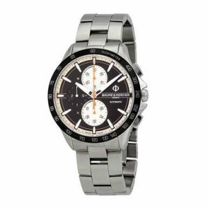 Baume 10435 Baume  Mercier  Clifton Club Stainless Black Dial Chronogr