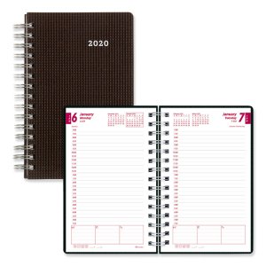 Rediform CB634V.BLK Planner,daily, Duraflx,bk