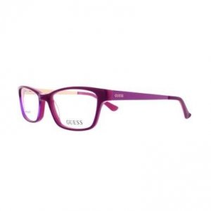 Guess GU-2538-075 Gu-2538-075 Shiny Fuchsia Rectangular Women's Acetat