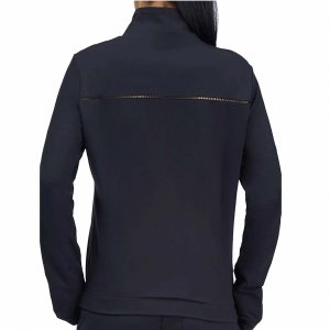 Urban URBAN SAV US154BLKL-L Laced Up Women's Pullover In Black