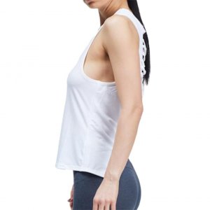 Urban URBAN SAV US155WHTS Laced Up Women's Sleeveless Top In White