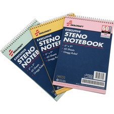 National 7530014545702 Skilcraft Rainbow Executive Steno Notebooks - 6