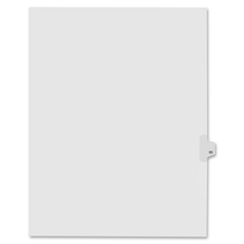 Kleerfax KLF 91093 Kleer-fax Numeric Laminated Tab Index Dividers - Pr