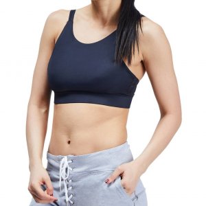 Urban URBAN SAV US101BLKL-L Mccarren Sports Bra In Black