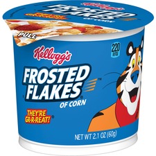 Kelloggs KEB 01468 Kellogg's Frosted Flakesreg Cereal-in-a-cup - 1 Ser