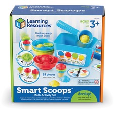 Learning LRN LER6315 Smart Scoops Math Activity Set - Themesubject: Le