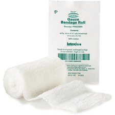 Medline MII PRM25865 Medline Sterile Gauze Bandage Roll - 6 Ply - 4.50