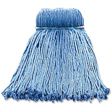 Impact IMP 26116 Layflat Screw-type Cut-end Wet Mop Head - Yarn - Blue