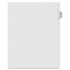 Kleerfax KLF 80122 Kleer-fax Numerical Index Dividers - Printed Tab(s)