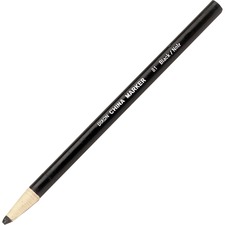 Dixon DIX 00081 Dixon Phano Nontoxic China Markers - Black Lead - Blac