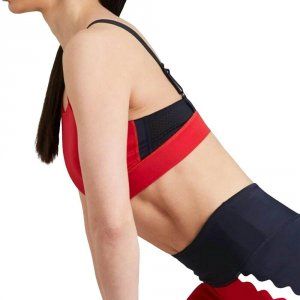 Urban URBAN SAV US101CHRM-M Mccarren Sports Bra In Cherry Red