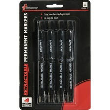 National 7520015550297 Skilcraft Permanent Marker - Fine, Medium, Broa