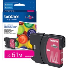 Original Brother LC61M Standard Yield Ink Cartridge For Dcp-165c, Dcp-