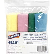 Genuine GJO 48261 Joe Color-coded Microfiber Cleaning Cloths - 16 X 16