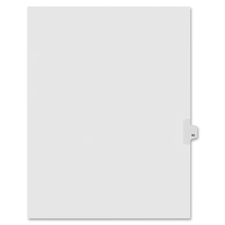 Kleerfax KLF 91092 Kleer-fax Numeric Laminated Tab Index Dividers - Pr