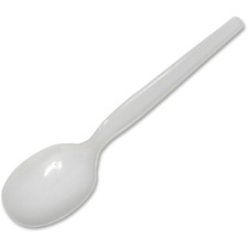 Georgia DXE PSM21 Dixie Medium-weight Disposable Soup Spoons By Gp Pro