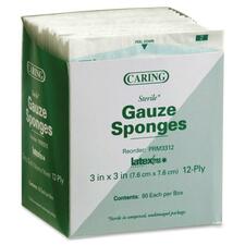 Medline MII PRM3312 Medline Sterile Gauze Sponges - 12 Ply - 3 X 3 - 8