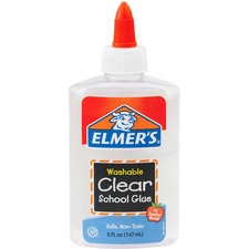 Elmers EPI E305 Elmer's Washable Clear School Glue - 5 Oz - 1 Each - C