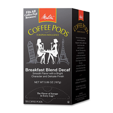 Melitta MLA 75413 Melitta Individually Foil-wrapped Coffee Pod - Decaf