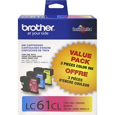 Original Brother LC613PKS Ink Cartridge - Inkjet - 325 Pages Cyan, 325